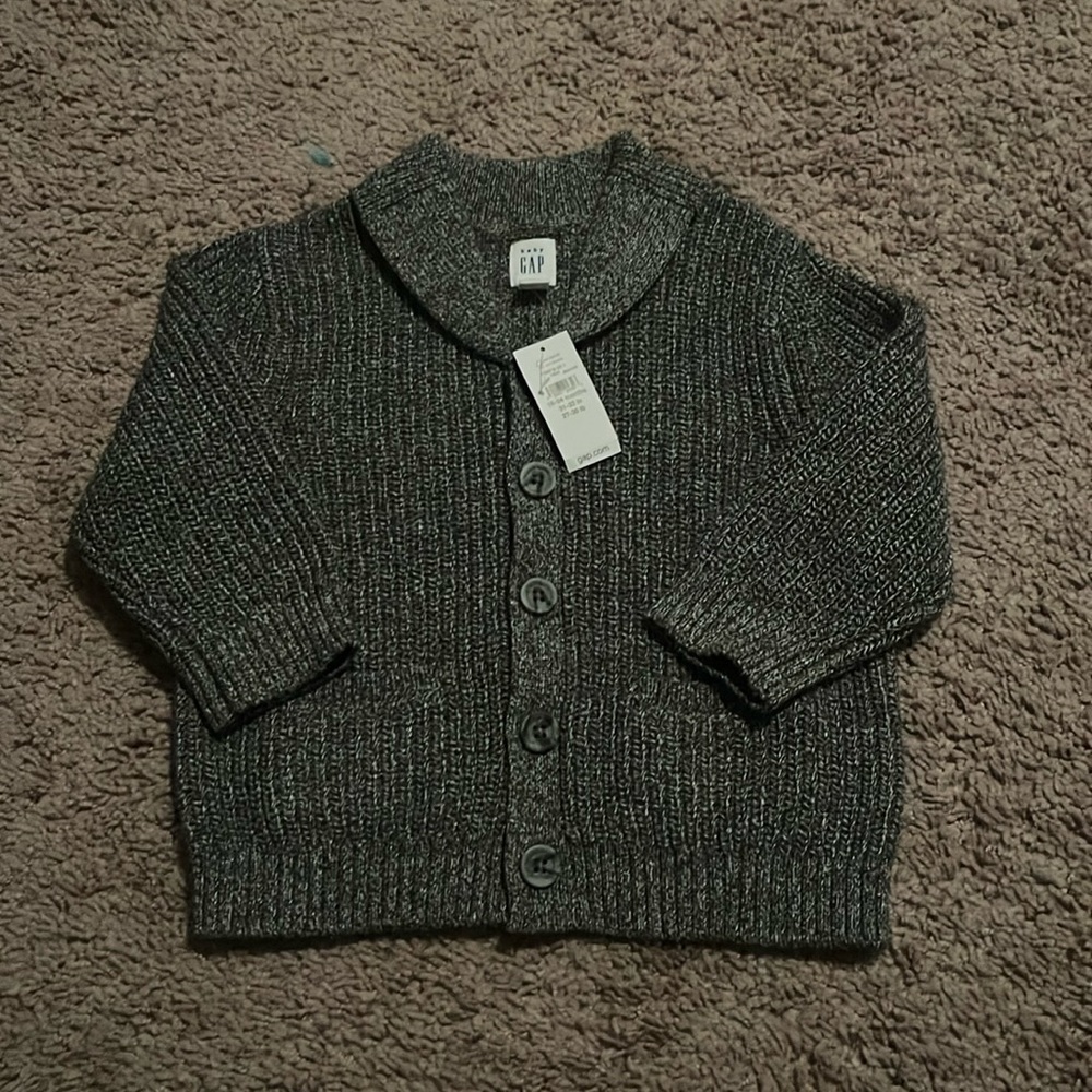 Baby Gap Sweater 24 Mos Gray